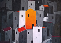 The Orange House 60x50